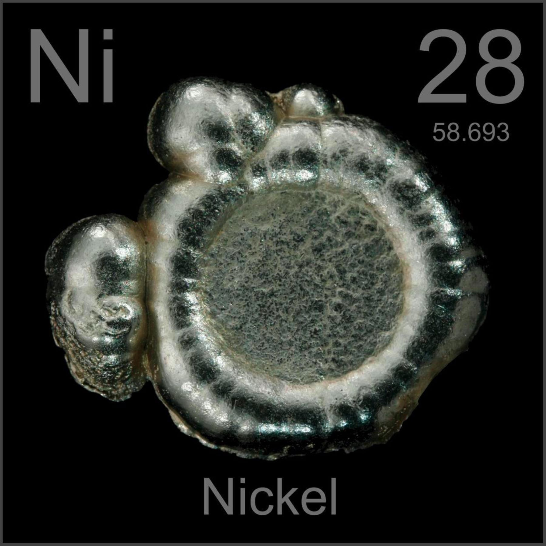 Nickel mineral sample