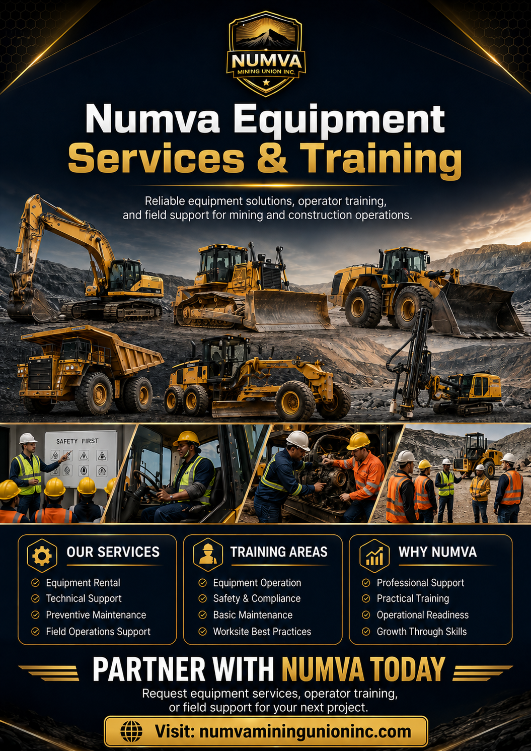 Numva Equipment Services and Training